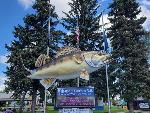 Image showing Lake Audubon in Garrison North Dakota