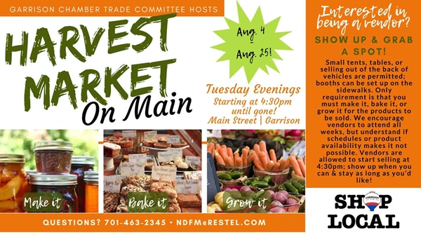 Image showing Harvest Market on Main in Garrison North Dakota