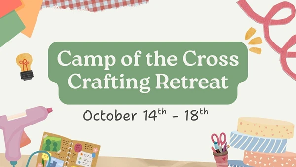 Image showing Crafting Retreat at Camp of the Cross in Garrison North Dakota