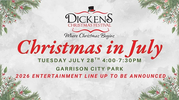 Image showing Dickens Christmas in July in Garrison North Dakota