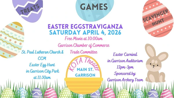 Image showing Easter Eggstraviganza in Garrison North Dakota