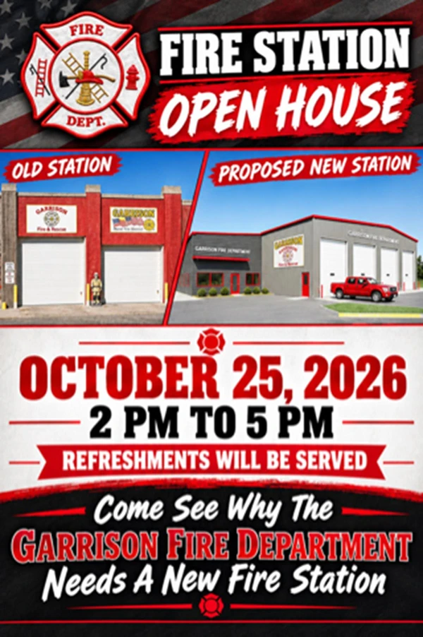 Image showing Garrison Fire Department Open House in Garrison North Dakota