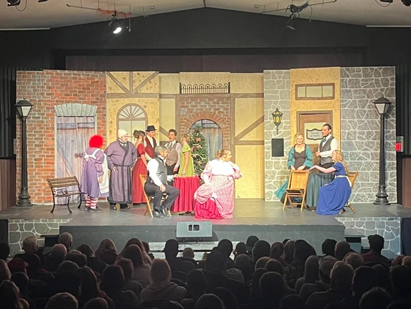 People preforming a play