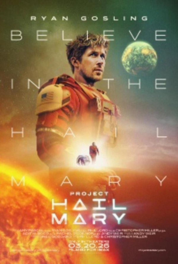 Image showing May 29th & 30th: Project Hail Mary - Rated PG-13 in Garrison North Dakota