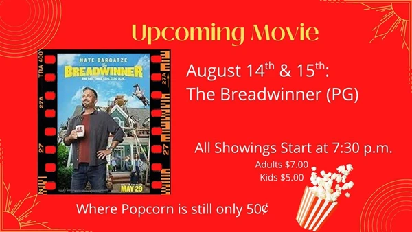 Image showing August 14 & 15: The Breadwinner - Rated PG in Garrison North Dakota